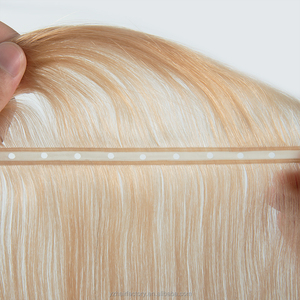 Extensiones de Cabello Humano Ruso 100% con Trama de Mariposa, Trama Invisible de PU, Doble Trama, Sin Caída, Listas para Enviar - Product Image 1