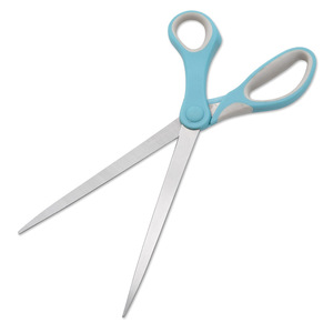 Stainless Steel Scissors Extended Office Scissors Long Blade Fabric Cutting Paper Scissors - Product Image 2