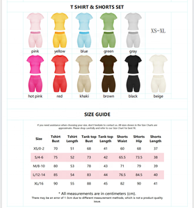 ชุดลำลองเสื้อครอปท็อปและกางเกงขาสั้น 2 ชิ้น ผ้าฝ้ายริบเนื้อนุ่มใส่สบายสำหรับฤดูร้อน ชุดลำลองสำหรับผู้หญิง - Product Image 2