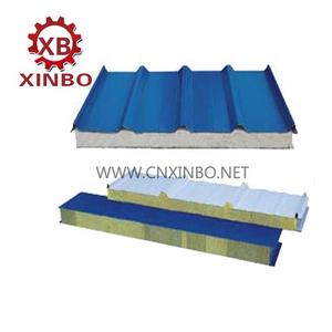 Panel sándwich totalmente automático, máquina de fabricación de lana de vidrio, EPS, PU - Product Image 2