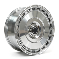 Nouvelles jantes en alliage d'aluminium chromées forgées rétro VIP polies 20 21 22 pour Mercedes Classe S/Rolls Royce Maybach 30 mm ET