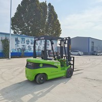 Chariot élévateur électrique compact 2 tonnes à quatre roues, transpalette hydraulique pour usage domestique, chargement et déchargement, véhicule à énergie nouvelle SC-2000