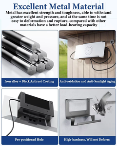 2 in 1 Starlink Gen 3 Wand montages atz Starlink V3 Mesh Router und Netzteil Ethernet Adapter für elektrische RV-Systeme - Product Image 6