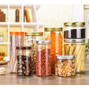 Frascos de Plástico Transparente de Grado Alimenticio a Bajo Precio, Frascos de Plástico para Cosméticos, Frascos de Plástico para Especias <span class=keywords><strong>con</strong></span> Descuento - Product Image 6