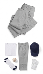 Casual Pants Soft Cotton Blend <b>Elastic</b> <b>Waist</b> Comfortable <b>Trousers</b> Straight Breathable Lightweight for <b>School</b> Travel Daily Wear - Product Image 4