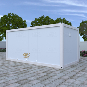 Casas Prefabricadas con Techo Plano, Duraderas y Resistentes, Contenedores Prefabricados para Jardín de Verano, para Oficina, Hotel, Casas Prefabricadas, Garaje, Tienda - Product Image 4
