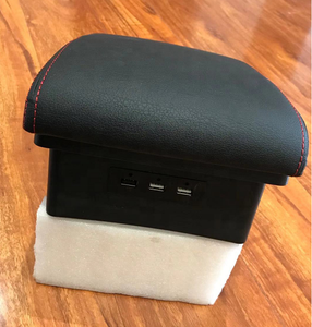 OEM Design Schwarzes Leder Car Center Console Armlehne Aufbewahrung sbox Custom Fit für Mitsubishi Xpander - Product Image 3