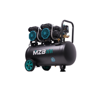 Mini compresseur MZB 1200wx2 50L Compresseur d'air silencieux Paintball sans huile