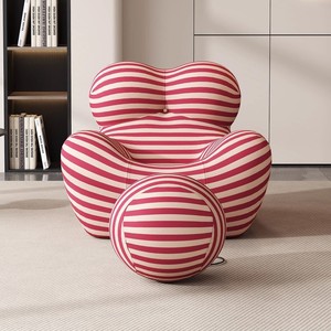 Hiện đại lười biếng sofa mẹ ôm hôn thiết kế có thể tháo rời có thể giặt Bìa Hot Bán một chỗ ngồi ODM OEM tùy chỉnh kích thước biểu tượng cấu trúc có thể tháo rời - Product Image 2