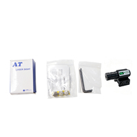 Piaoyu – Viseur laser vert/rouge avec piles, support réglable de haute qualité, accessoires pour viseur laser