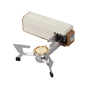 Mini poêle unique portable pour camping en plein air en acier inoxydable et fer Micro Flow Butane pliable à économie d'énergie pour cuisinière - Product Image 1