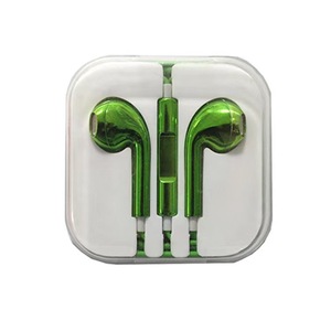 Auricolari in Metallo Placcato Iridescente Personalizzati con Cavo, Jack da 3,5mm, Bassi Potenti, Microfono Integrato, Compatibili con MP3, iOS e Android - Product Image 4