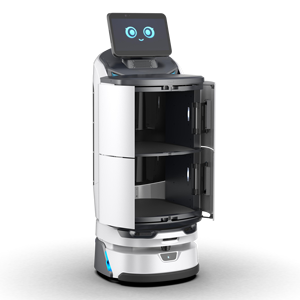 Robot de entrega de hotel inteligente comercial Robot de distribución inteligente de alimentos para hotel - Product Image 3