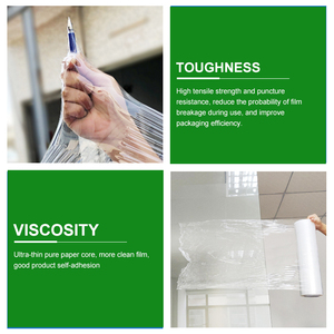 Emballage plastique personnalisé noir et <span class=keywords><strong>palette</strong></span> PE lldpe <span class=keywords><strong>film</strong></span> étirable <span class=keywords><strong>rouleau</strong></span> d'emballage <span class=keywords><strong>de</strong></span> colis fabricant <span class=keywords><strong>de</strong></span> <span class=keywords><strong>film</strong></span> étirable - Product Image 6