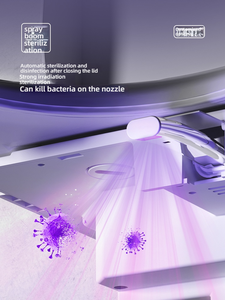 ABS gốm nhà vệ sinh thông minh với ghế nóng điều khiển từ xa tự động máy bay phản lực Siphon xả điện thất bại sao lưu - Product Image 3