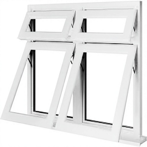 Ventanas y Puertas Corredizas de PVC/UPVC de Diseño Moderno con Marco de Plástico, Apertura Horizontal, Control de Insectos, Garantía de 5+ Años - Product Image 1