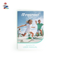 Brochure d'entreprise personnalisée imprimée avec reliure agrafée, manuel d'instructions, catalogue de produits, estampage à chaud, plastification