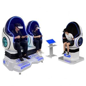 Silla VR Egg, Simulador <span class=keywords><strong>de</strong></span> <span class=keywords><strong>Realidad</strong></span> <span class=keywords><strong>Virtual</strong></span> 9D, Asientos Dobles con Gafas 3D, Máquina <span class=keywords><strong>de</strong></span> <span class=keywords><strong>Juegos</strong></span> <span class=keywords><strong>de</strong></span> Arcade para Parques Temáticos - Product Image 3