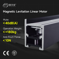 Motor de Levitación Magnética DC, Carga de 180 kg, AC100-240V, 120W, Silencioso, Ahorro de Energía, Puerta Automática Moderna para Uso en Hoteles y Computadoras