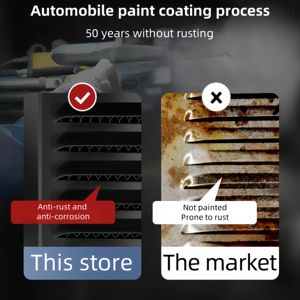 Capot d'échappement <span class=keywords><strong>de</strong></span> fenêtre carrée <span class=keywords><strong>de</strong></span> débouché <span class=keywords><strong>de</strong></span> Louvre carré imperméable noir d'acier inoxydable <span class=keywords><strong>pour</strong></span> l'évent <span class=keywords><strong>de</strong></span> climatisation <span class=keywords><strong>de</strong></span> Ventilation <span class=keywords><strong>de</strong></span> bureau - Product Image 5