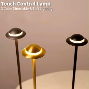 Modern Restaurant Hotel Desk Lamp Cordless Charging <b>Decorative</b> <b>Lighting</b> Led Table Lamp - Product Image 5