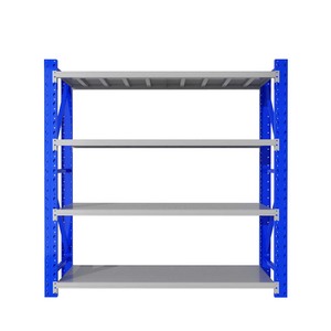 Étagères légères de stockage à 5 couches magasin universel ange supports en acier atelier industriel et entrepôt magasin présentoir - Product Image 6