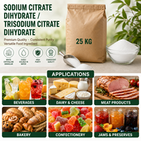 Citrate de sodium |   Additif alimentaire multifonctionnel de haute pureté, sel d'acide citrique naturel pour boissons/pâtisserie/viande