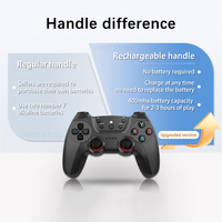 Consola de Videojuegos X2 Ultra TV con 30000 Juegos, 128G, Controles Inalámbricos Dobles de 2.4G, Resolución de Salida 4K HD para Juegos Retro