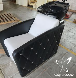 Silla de champú moderna, mueble de salón, lavado de pelo, lavabo de cerámica - Product Image 4