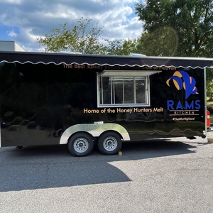 YLROAD Certified Custom Concession Food Trailer with Fully Equipped Commercial Kitchen for BBQ and Mobile Catering Business - Product Image 3