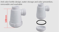 Tarpul, buena venta, drenaje de suelo de inserción lineal de acero inoxidable, diseño moderno, colador de empuje hacia abajo para baño, cocina, sin mal olor