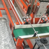Automatische Hochpräzisions-Glasrohr-Flammenschneidemaschine mit Doppelstation und SPS für das Schneiden von armbandförmigen Glasrohren