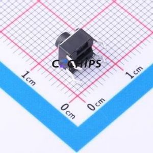 TSD001B05526A Tactile Switch Through hole Component (THT)-4P,6x6mm Switch Round Button 2.6N Through Hole 6mm - Product Image 2