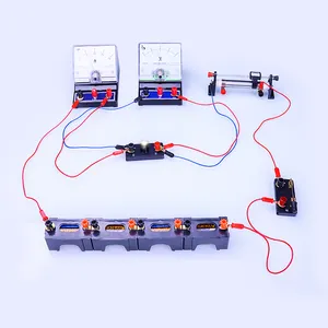 Kit de experimentos de campo magnético de voltaje eléctrico, experimentos de física en la escuela y el hogar