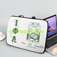 Sac d'ordinateur portable multi-tailles Sigma Gamma Rho à prix abordable, idéal pour le bureau, fournitures de bureau, thème de sororité, personnalisable