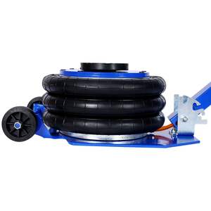 DB 3T Blue Color Triple Bag Air Jack Pneumatic Jack with 3 Bag 6600lbs Lifting Capacity Easy-Collapsing Terrain - Product Image 5