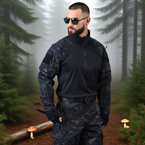 UF Tactical Frog <strong>Suit</strong> Stand Reversible All Seasons Cordura Zipper Quick-drying Breathable Camouflage Set Outdoor Climbing Men - Product Image 5