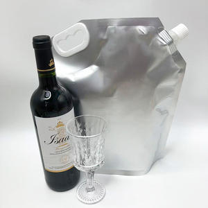 La conception de preuve de fuite de sac léger en aluminium de catégorie comestible avec l'emballage de bec tiennent la poche pour la vodka de jus de vin - Product Image 5