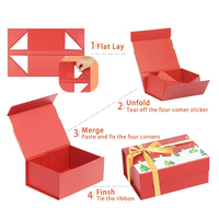 Boîtes cadeaux en papier kraft rigide personnalisées avec estampage doré, grandes, pour les fêtes, les anniversaires, la fête des pères, les chemises, Noël, avec couvercles