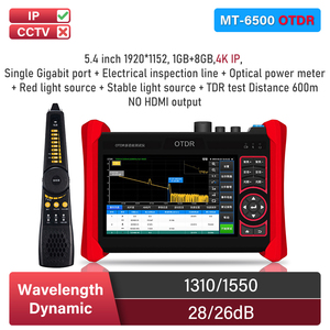 1310/1550nm 1610nm hoạt động sợi đa-in-1 thời gian quang domain reflectometer <span class=keywords><strong>Tester</strong></span> 4k OTDR Màn hình OPM giám sát phụ kiện - Product Image 2