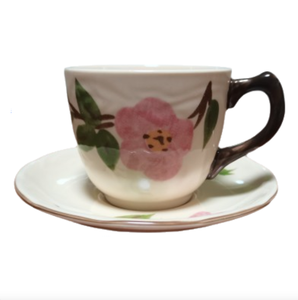 Ensemble de tasses à thé en céramique à motif floral de style japonais, avec couvercle 3D mignon, pour cadeaux d'affaires personnalisés - Product Image 3
