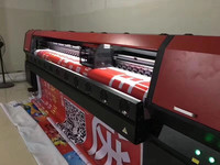 Usine 3.2m/10ft imprimante numérique grand format 4 pièces Konica 512i imprimante de bannière flexible avec vitesse de 240 m²