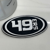 Patchs personnalisables en PVC souple et écologique, avec logo 3D en relief, motifs fleurs, alphabet, étoiles, cœurs, à crocheter ou à coudre pour chapeaux