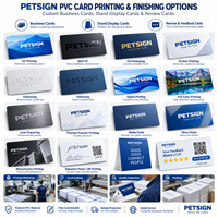 Petsign 13,56 MHz RFID NFC Blanko-Karte Beschreibbar Programmierbar PVC/PET/PETG Tag Großer Speicher Mini-Tag Wasserdicht 0,2-10cm