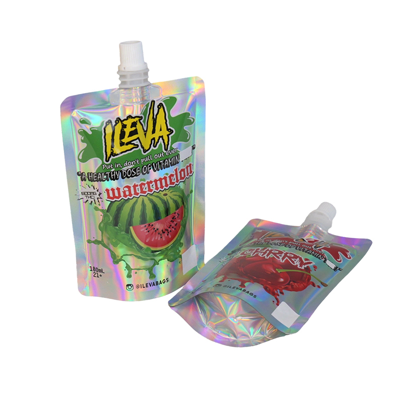 Custom Liquid Packaging Stand up Spout