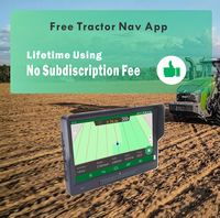 El mejor navegador GPS para tractor agrícola, equipo de sistema de guía agrícola portátil con GPS de pantalla táctil para agricultura