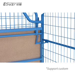 अमेरिका चीन लॉजिस्टिक परिवहन अनुकूलन योग्य आकार फोल्डेबल पाउडर लेपित फर्नीचर परिवहन ट्रॉली - Product Image 6