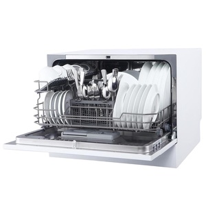 Mini <span class=keywords><strong>Lavastoviglie</strong></span> da Banco Portatile Bianca per 6 Coperti, 220V 50HZ - Product Image 1