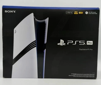 Nouvelle console de jeu vidéo PS5 Pro 4K 2TB avec 5 jeux + 2 manettes pour les joueurs