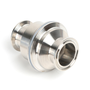 Vệ sinh kiểm tra van Tri kẹp phù hợp SS304 SS316L thép không gỉ 3/4 "-4" không trở lại cấp thực phẩm Van DN15-DN100 mùa xuân van - Product Image 3